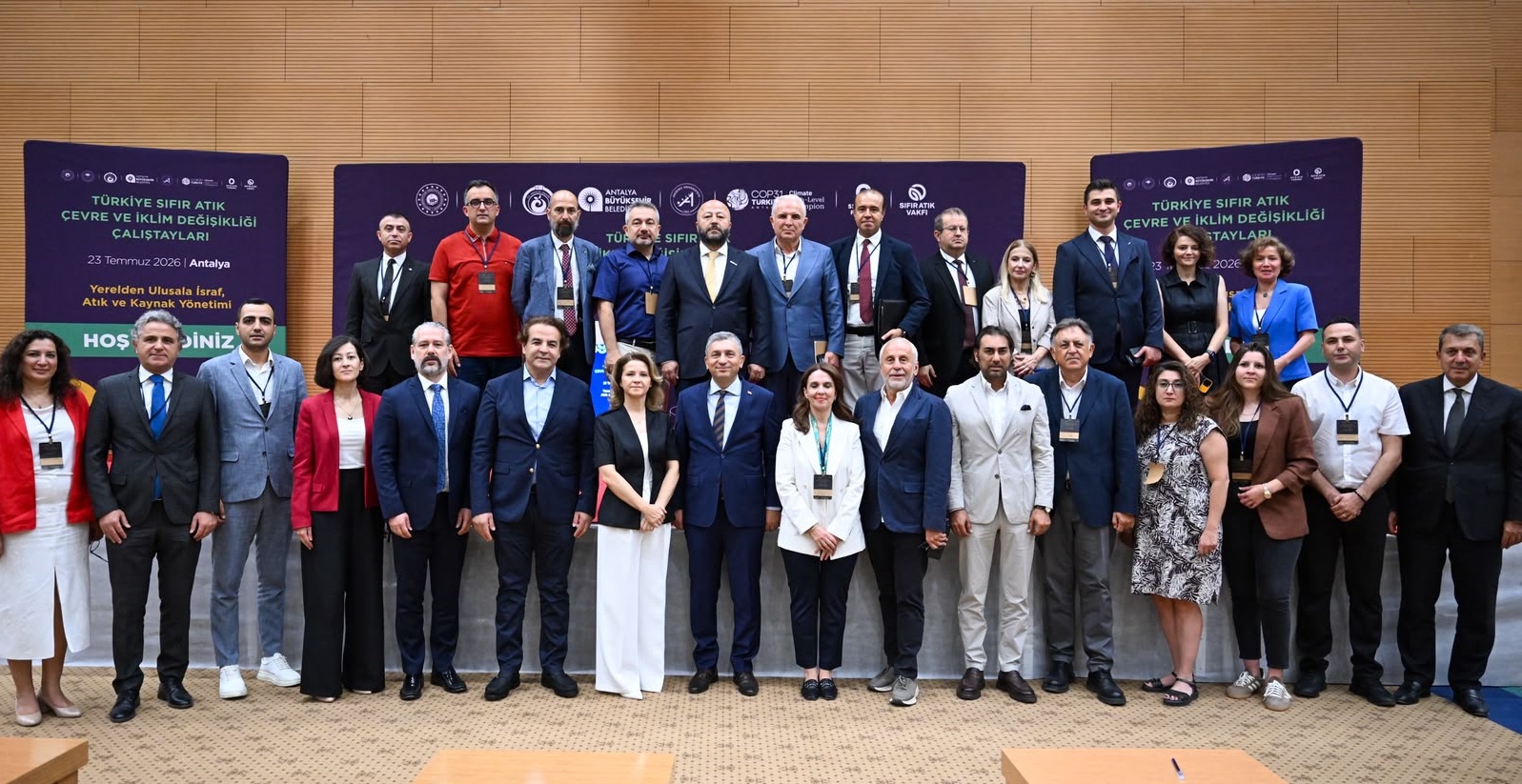 Antalya’da “Sıfır Atık, Çevre ve İklim Değişikliği Çalıştayı” Gerçekleştirildi