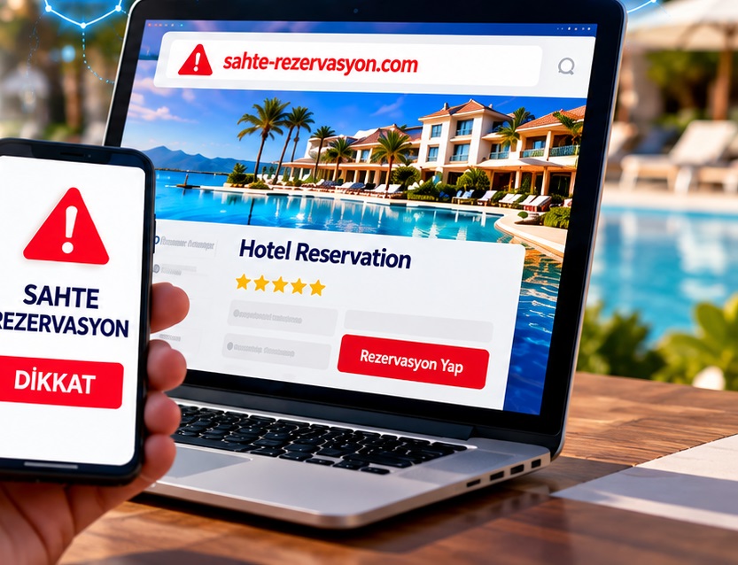Sahte Rezervasyon Siteleri Turizmde Yeni Risk Alanı