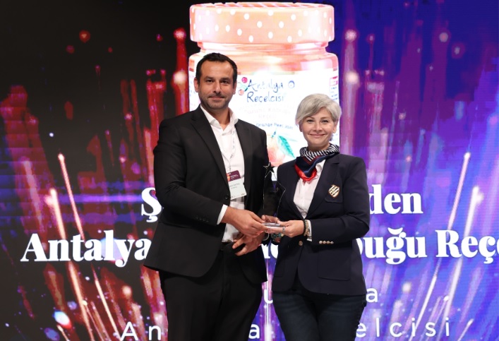 Antalya Reçelcisi’ne, “En Yenilikçi Yöresel / Coğrafi İşaretli Ürün” Ödülü